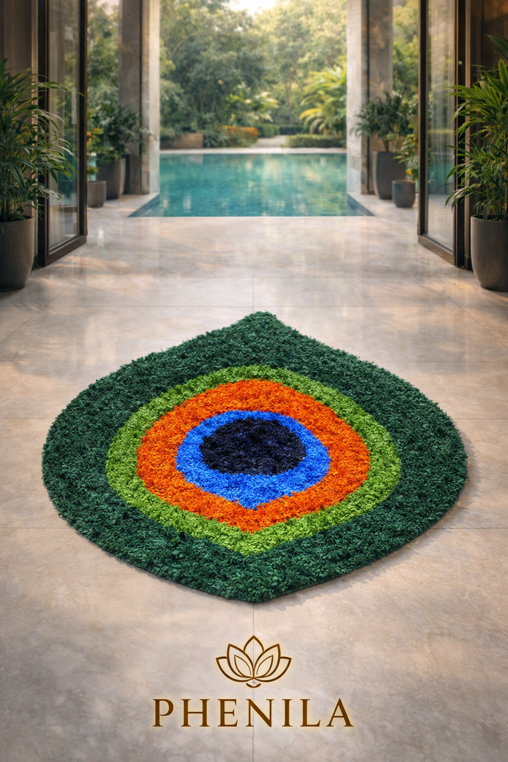 phenila floral mat