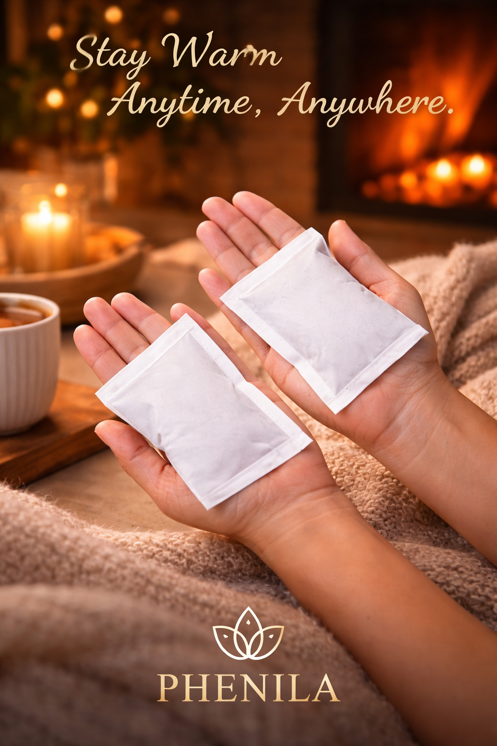 PHENILA Hand Warmers – Pack of 10 Pairs