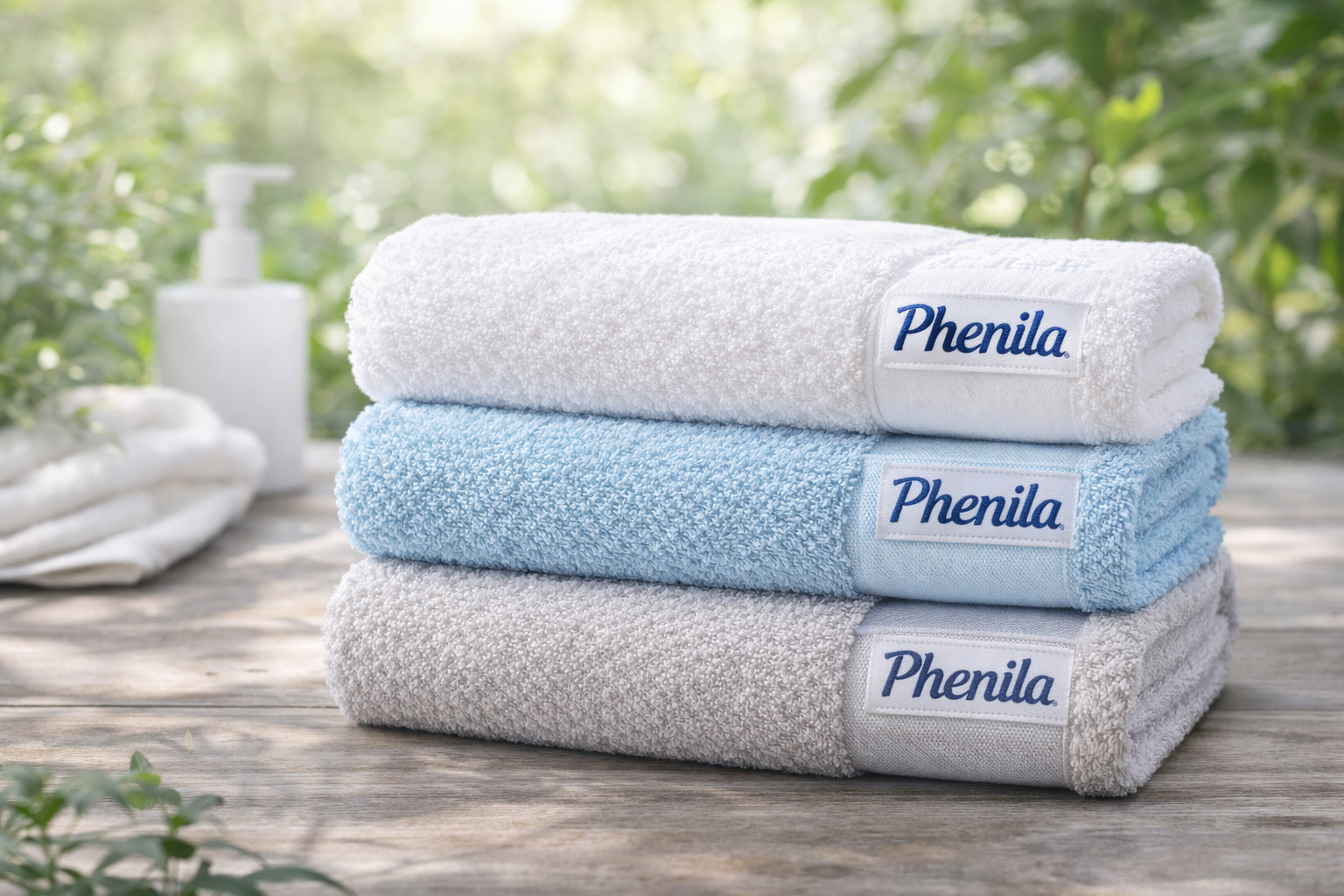 Phenila bathroom towels