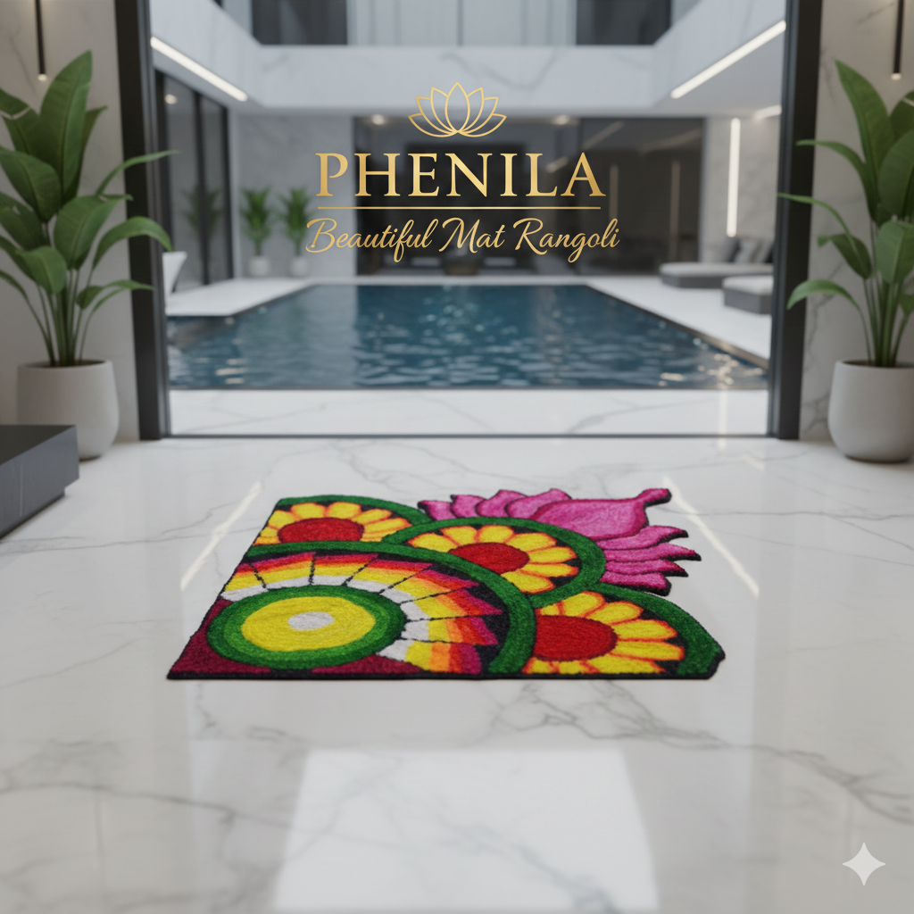 Phenila floral mat